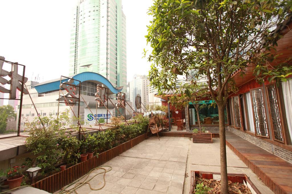 Zhengfu Caotang Decent Inn Чэнду Экстерьер фото